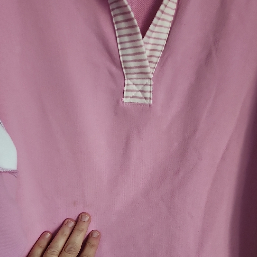 Women's Long Sleeved French Terry Style Sweatshirt - Picture 3 of 11